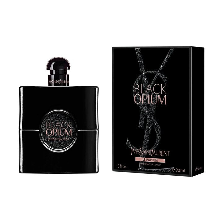 YSL Black Opium Le Parfum For WomenPerfumes & FragrancesTHE MOST INTENSE THRILLBLACK OPIUM LE PARFUM sublimes the iconic coffee floral signature in a new singular and radical intensity. The iconic coffee notes and bouquet of white flowers are twisted by a